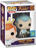 Freddy Funko As Rick #SE Funko Pop! Box of Fun Exclusive in box