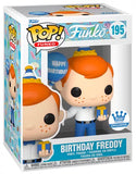 Birthday Freddy #195 Funko Pop! in display box