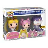 Neo Queen Serenity Small Lady King Endymion Sailor Moon 3 Pack Funko Pop Hot Topic Exclusive in box
