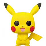 Pikachu #353 Pokemon Flocked GameStop Exclusive Funko Pop! Games out of box