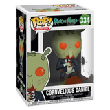 Cornvelious Daniel #334 Rick and Morty Funko Pop! in display box