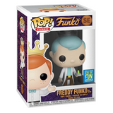 Freddy Funko as Rick #SE Funko Pop! in display box