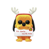 Pluto #1227 Disney Funko Pop! Holiday Flocked Amazon Exclusive out of box