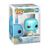 Squirtle #504 Pearlescent Pokémon Center Exclusive Funko Pop in display box