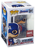 Captain America #481 Avengers Endgame Funko Pop in box