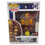 Cayde-6 Golden Gun #341 Destiny GITD GameStop Exclusive Funko Pop in box