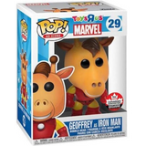 Geoffrey As Iron Man #29 Marvel Toys R Us 2018 Canadian Convention Exclusive Funko Pop in box