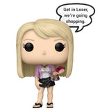 Regina #1764 Diamond Funko Pop out of box from Mean Girls wearing glittery pink "Fetch" outfit