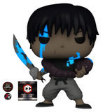 Toji Fushiguro #1889 Glow Chase Funko Pop Jujutsu Kaisen Chalice Collectibles Pre-Release Exclusive out of box