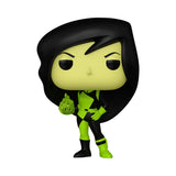 Shego #1582 Funko Pop out of box from Kim Possible with green and black suit and glowing hand effect