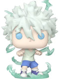 Killua Zoldyck #1106 Funko Pop out of box with lightning aura