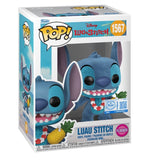 Luau Stitch #1567 Funko Pop! in box – Flocked Funko Exclusive