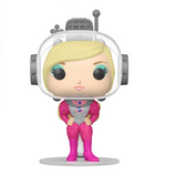 Barbie Astronaut #139 Barbie 65th Funko Pop! Retro Toys figure standing out of box.