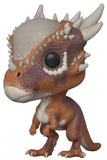 Stygimoloch #587 Jurassic World Pop! vinyl figure out of box with bony head and dino pose