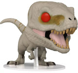 Atrociraptor Ghost #1205 Funko Pop figure on clear stand outside of packaging