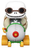 Jack Skellington in Snowmobile #104 Nightmare Before Christmas Funko Pop Rides figure close-up