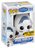 Upside Down Olaf #122 Funko Pop! Hot Topic Exclusive box