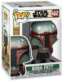 Boba Fett #462 Star Wars The Mandalorian Funko Pop! & Tee Bundle packaging
