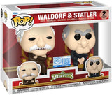 Waldorf & Statler Muppets 2-Pack Funko Pop! in display box