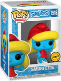 Smurfette #1516 Funko Pop! TV Chase Edition red outfit in box