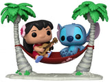 Lilo and Stitch in Hammock #1200 Pop! out of box