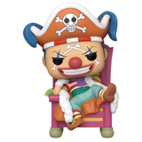Buggy the Clown #1740 One Piece Deluxe Funko Pop 2024 NYCC Official Sticker figure out of box