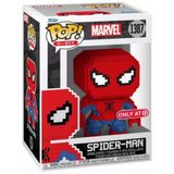Spider-Man #1387 8-Bit Marvel Target Exclusive Funko Pop! in window display box