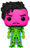 Infinity Killmonger #989 What If Funko Pop! & Tee Blacklight Target Exclusive figure close-up