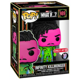 Infinity Killmonger #989 What If Funko Pop Blacklight Target Exclusive in box
