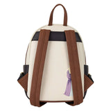 Back view of Loungefly Harry Potter Spring Flap Pocket Mini-Backpack