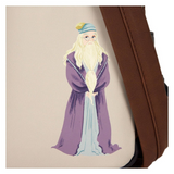 Back graphic detail on Loungefly Harry Potter Spring Flap Pocket Mini-Backpack