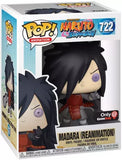 Madara with Weapons Naruto Funko Pop! & Tee GameStop Exclusive bundle packaging