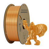 KINGROON PLA SILK filament spool with 3D printed example