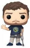 Andy With Leg Casts #1155 Parks and Rec Funko Pop TV figure out of box
