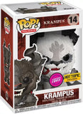 Krampus (Flocked Snow) #14 Chase Funko Pop! vinyl figure in Hot Topic exclusive display box
