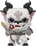 Krampus (Flocked Snow) #14 Pop! out of box with flocked white fur and red tongue