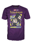 Hawkeye Marvel Funko Pop! Tee out of box