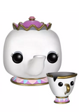 Mrs. Potts and Chip #92 Beauty and the Beast Funko Pop out of box