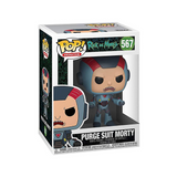 Purge Suit Morty #567 Rick and Morty Funko Pop in display box