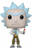Rick with Memory Vial #1191 Funko Pop out of box
