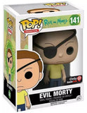 Evil Morty #141 Funko Pop in box Rick and Morty GameStop Exclusive