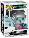 Snowball Flocked #178 Rick and Morty Funko Pop in box