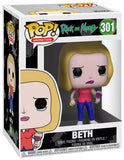 Beth with Wine Glass #301 Funko Pop! in display box