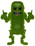 Pickle Rick Translucent Funko Pop #333 out of box