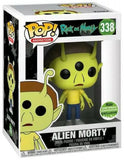 Alien Morty Funko Pop #338 in box