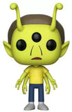 Alien Morty Funko Pop #338 out of box