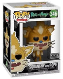 Squanchy with Rope #346 Funko Pop Rick and Morty FYE Exclusive in box