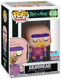 Gearhead #438 Rick and Morty Funko Pop 2018 Fall Convention Exclusive in box