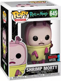Shrimp Morty #645 Funko Pop in box