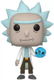 Rick with Crystal Skull Funko Pop #692 out of box